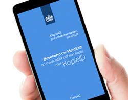 Afbeelding van de KopieID app.